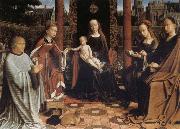 Gerard David The Mystic Marriage of St Catherine oil painting artist